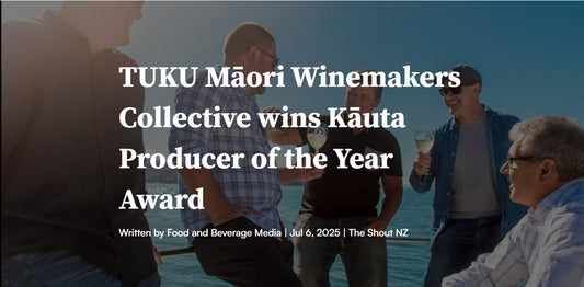 TUKU Māori Winemakers Collective wins Kāuta Producer of the Year Award
